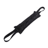 Maxbell 2 pcs Pet Dog Training Bite Tug Toy with Handle for young Dog Black Tug-30cm