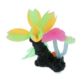 Maxbell Maxbell Glowing Luminous Aquarium Fish Tank Decoration Artificial Plant Decor Green