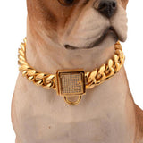 Maxbell Maxbell Stainless Steel Dog Choke Chain Collar Suits for Medium Large Dogs  26 inch