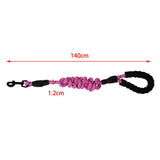 Maxbell Maxbell Elastic Adjustable Pet Rope Leash Dog Walking Rope For Pet Dog Puppy Pink