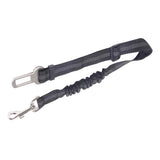 Maxbell Maxbell 2 Pcs Adjustable Pet Cat Dog Car Seat Belt Nylon Leash For Pet Dog Black
