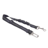 Maxbell Maxbell 2 Pcs Adjustable Pet Cat Dog Car Seat Belt Nylon Leash For Pet Dog Black