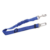 Maxbell Maxbell 2 Pcs Adjustable Pet Cat Dog Car Seat Belt Nylon Leash For Pet Dog Blue