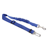 Maxbell Maxbell 2 Pcs Adjustable Pet Cat Dog Car Seat Belt Nylon Leash For Pet Dog Blue
