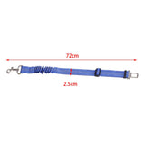 Maxbell Maxbell 2 Pcs Adjustable Pet Cat Dog Car Seat Belt Nylon Leash For Pet Dog Blue