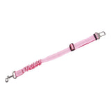 Maxbell Maxbell 2 Pcs Adjustable Pet Cat Dog Car Seat Belt Nylon Leash For Pet Dog Pink