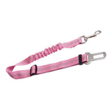 Maxbell Maxbell 2 Pcs Adjustable Pet Cat Dog Car Seat Belt Nylon Leash For Pet Dog Pink