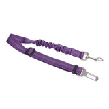 Maxbell Maxbell 2 Pcs Adjustable Pet Cat Dog Car Seat Belt Nylon Leash For Pet Dog Purple