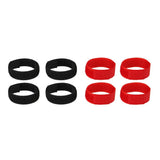 Maxbell 8x Chicken Collar Anti Crow Rooster Collar Poultry Chicken Supplies Black