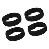 Maxbell 8x Chicken Collar Anti Crow Rooster Collar Poultry Chicken Supplies Black