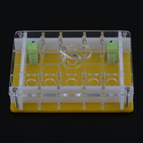 Maxbell 2pcs Clear Ant Feeding Nursery Box Ant Farm House Castle For Insect Ant