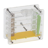 Maxbell 2pcs Clear Ant Feeding Nursery Box Ant Farm House Castle For Insect Ant