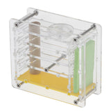 Maxbell 2pcs Clear Ant Feeding Nursery Box Ant Farm House Castle For Insect Ant