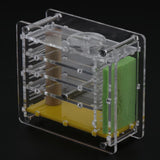 Maxbell 2pcs Clear Ant Feeding Nursery Box Ant Farm House Castle For Insect Ant