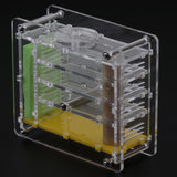 Maxbell 2pcs Clear Ant Feeding Nursery Box Ant Farm House Castle For Insect Ant