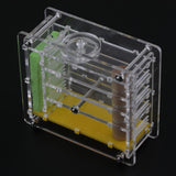 Maxbell 2pcs Clear Ant Feeding Nursery Box Ant Farm House Castle For Insect Ant