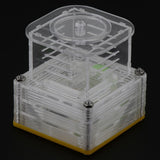 Maxbell Maxbell Clear Ant Feeding Nursery Box Ant Farm House Castle Insect Terrarium  S
