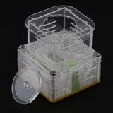 Maxbell Maxbell Clear Ant Feeding Nursery Box Ant Farm House Castle Insect Terrarium  S