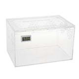 Maxbell Maxbell Acrylic Transparent Reptile Lizards Breeding Feeding Tank 29x19x17.5cm