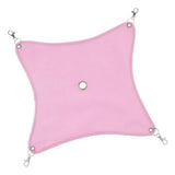Maxbell Maxbell Small Hamster Hammock Cage Hanging Bed Nest for Birds Hamster Mice Pink-L