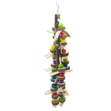 Maxbell 2pcs Bird Chew Toy Parrot Cage Hanging Toys For Parakeets Cockatiels Conures