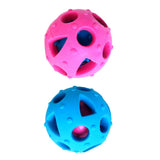 Maxbell 2 Pcs Pet Chew Ball 7cm Large Medium Dog Treat Leakage Dispenser Feeder Toy