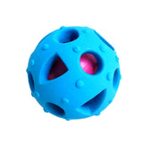 Maxbell 2 Pcs Pet Chew Ball 7cm Large Medium Dog Treat Leakage Dispenser Feeder Toy