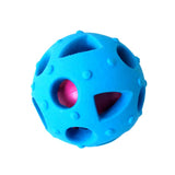 Maxbell 2 Pcs Pet Chew Ball 7cm Large Medium Dog Treat Leakage Dispenser Feeder Toy