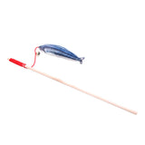 Maxbell Maxbell Cat Tease Stick Play Toy Kitty Amusement Fish Training Chaser Wand Saury