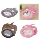 Maxbell Maxbell Cute Cat Kitten Sleeping Bag Winter Warm Soft Nest Kennel Grey/Coffee/Pink Grey