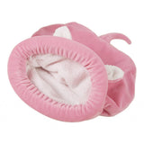 Maxbell Maxbell Cute Cat Kitten Sleeping Bag Winter Warm Soft Nest Kennel Grey/Coffee/Pink Pink
