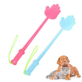 Maxbell Maxbell Durable Plastic Cute Palm Shape Plastic Dog Training Bat Rackets Stick