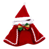 Maxbell Christmas Pet Dog Costume Party Cloak With Hat For Small Pet Dog Puppy  S