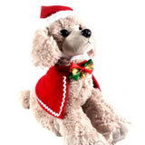 Maxbell Christmas Pet Dog Costume Party Cloak With Hat For Small Pet Dog Puppy  S
