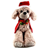 Maxbell Christmas Pet Dog Costume Party Cloak With Hat For Small Pet Dog Puppy  L