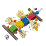 Maxbell Bird Bite Chew Toy Cage Hanging Toys For Parakeets Cockatiels Conures