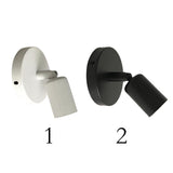 Maxbell Wall Light E27 Wall Lamp Holder Adjustable Light Holder Home Bedroom White