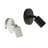 Maxbell Wall Light E27 Wall Lamp Holder Adjustable Light Holder Home Bedroom White