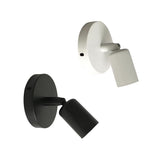 Maxbell Wall Light E27 Wall Lamp Holder Adjustable Light Holder Home Bedroom White