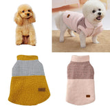 Maxbell Maxbell Dog Puppy Bichon Chihuahua Clothes Winter Warm Outfit Apparel Pink S