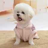 Maxbell Maxbell Dog Puppy Bichon Chihuahua Clothes Winter Warm Outfit Apparel Pink M