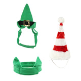 Maxbell Funny Pet Christmas Costume Decor For Small Cat Dog Puppy Green Hat