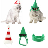 Maxbell Maxbell Funny Pet Christmas Costume Decor For Small Cat Dog Puppy Green Hat