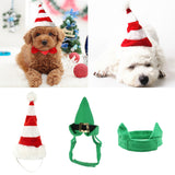 Maxbell Maxbell Funny Pet Christmas Costume Decor For Small Cat Dog Puppy Green Hat