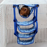 Maxbell Maxbell Hamster Hammock Winter Warm Nest For Hamster Rat Mice Rat Squirrels Blue