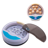 2pcs Digital Chicken Duck Bird 9-Egg Incubator Hatcher Temperature Control