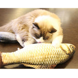 Maxbell Cat Feather Teaser Wand Stick & Fish Toy with Bell Interactive Play Toy