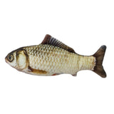 Maxbell Cat Feather Teaser Wand Stick & Fish Toy with Bell Interactive Play Toy