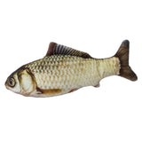 Maxbell Cat Feather Teaser Wand Stick & Fish Toy with Bell Interactive Play Toy