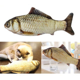 Maxbell Cat Feather Teaser Wand Stick & Fish Toy with Bell Interactive Play Toy